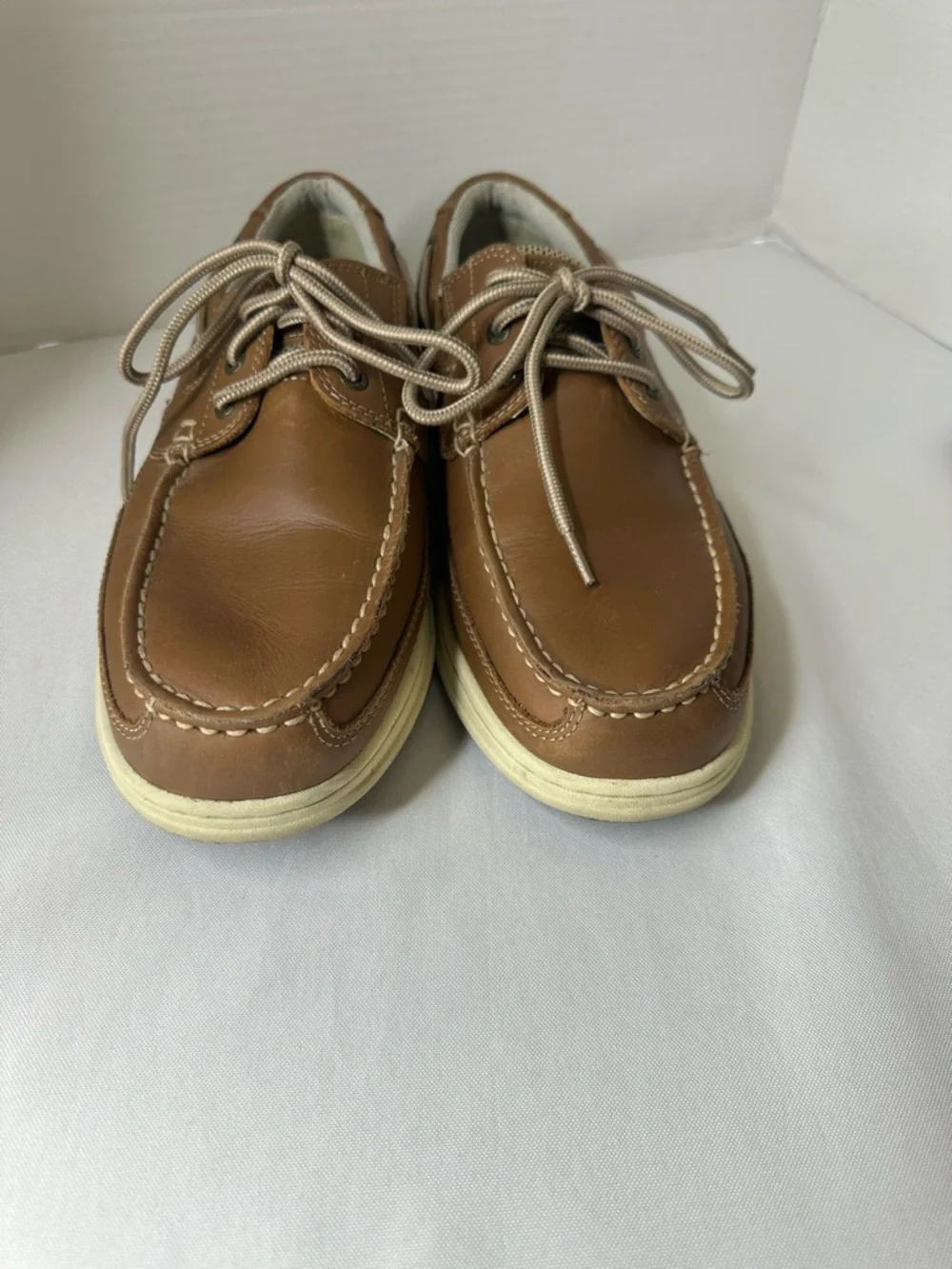 Dockers Men's BeaconTan/Brown Leather Casual Classic Boat Shoes